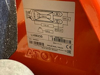 2021 toyota/bt lhm230 hand hydraulische palletwagen - afbeelding 3 van  3