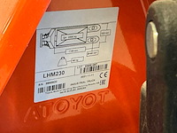 2021 toyota/bt lhm230 hand hydraulische palletwagen - afbeelding 3 van  3