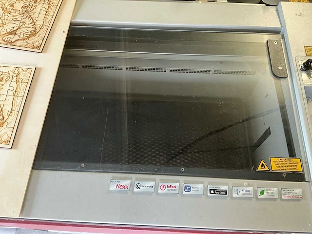 2021 trotec speedy 100c-8063 met atmos cube cnc-lasermachine - afbeelding 4 van  11