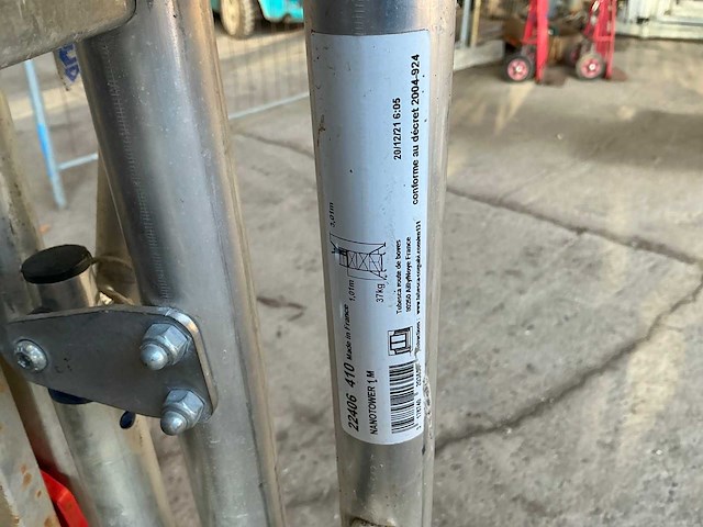 2021 tubesca nanotower 1m rolsteiger - afbeelding 5 van  5