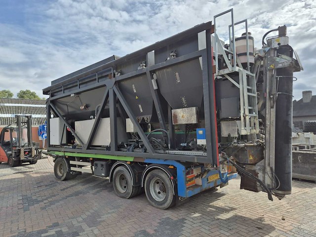 2021 vd betontech combi-fluss mobiele droge beton centrale - afbeelding 11 van  16