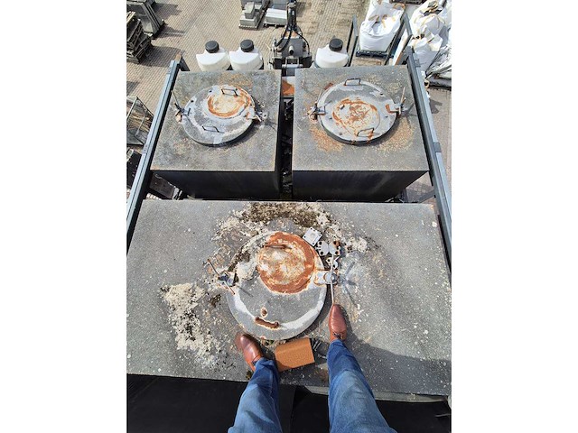 2021 vd betontech combi-fluss mobiele droge beton centrale - afbeelding 15 van  16