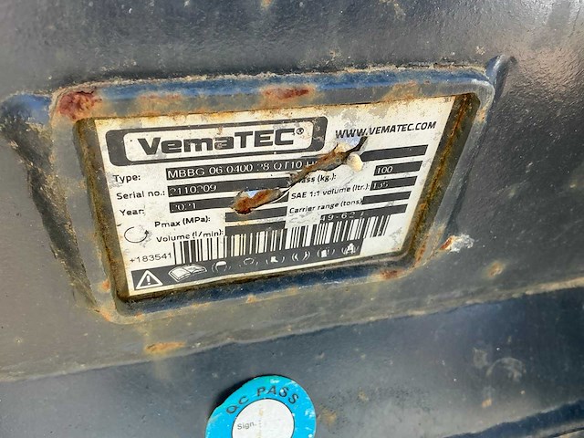 2021 vematec sleuvenbak - afbeelding 5 van  5