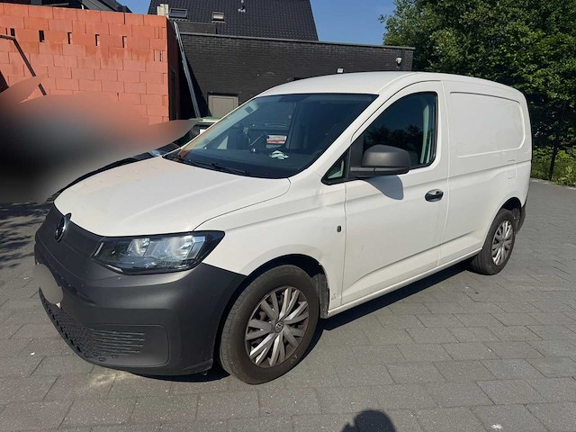 2021 volkswagen caddy 2.0tdi - airco - parkeersensoren - euro 6d - afbeelding 1 van  30