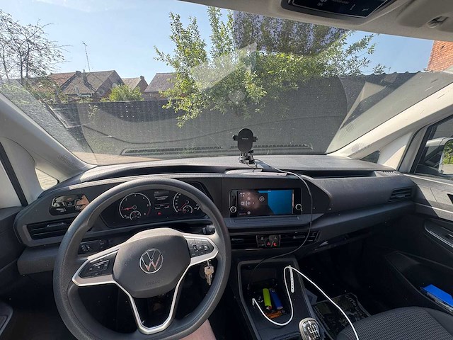 2021 volkswagen caddy 2.0tdi - airco - parkeersensoren - euro 6d - afbeelding 22 van  30