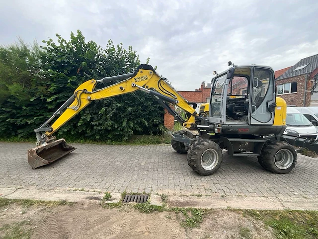 2021 wacker neuson ew100 - banden graafmachine - afbeelding 23 van  40