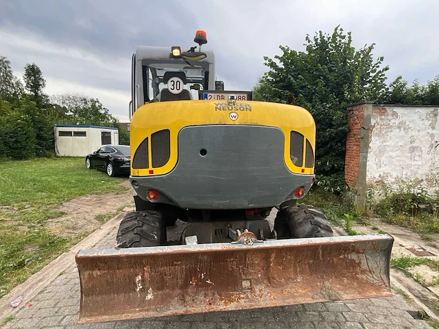 2021 wacker neuson ew100 - banden graafmachine - afbeelding 34 van  40