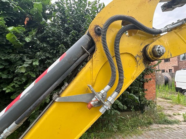 2021 wacker neuson ew100 - banden graafmachine - afbeelding 3 van  40