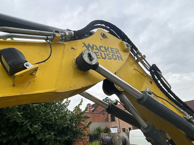 2021 wacker neuson ew100 - banden graafmachine - afbeelding 6 van  40