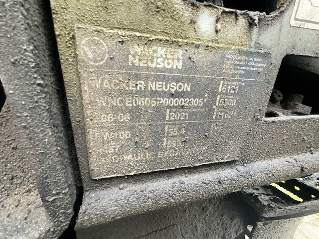 2021 wacker neuson ew100 - banden graafmachine - afbeelding 10 van  40