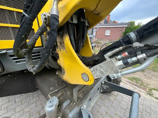 2021 wacker neuson ew100 - banden graafmachine - afbeelding 13 van  40