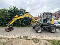 2021 wacker neuson ew100 - banden graafmachine - afbeelding 23 van  40