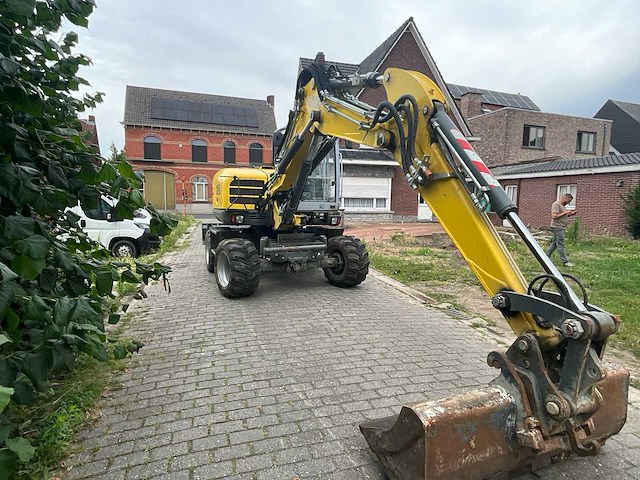 2021 wacker neuson ew100 - banden graafmachine - afbeelding 37 van  40