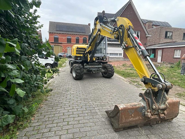 2021 wacker neuson ew100 - banden graafmachine - afbeelding 38 van  40