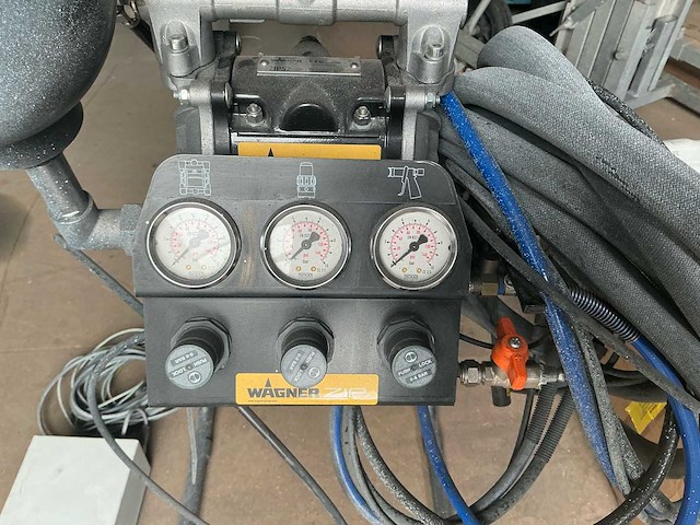 2021 wagner zip 52 elektrostatisch verfspuitsysteem schildersgereedschap - afbeelding 2 van  20