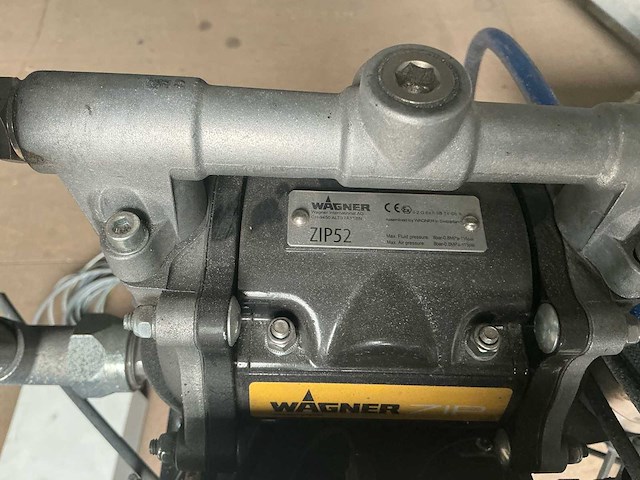 2021 wagner zip 52 elektrostatisch verfspuitsysteem schildersgereedschap - afbeelding 3 van  20