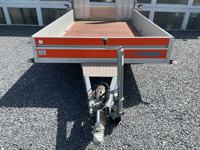 2021 wm meyer mb3535/185 alu machinery carrier car trailer - afbeelding 17 van  23