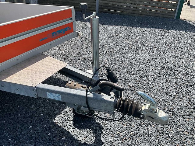 2021 wm meyer mb3535/185 alu machinery carrier car trailer - afbeelding 20 van  23