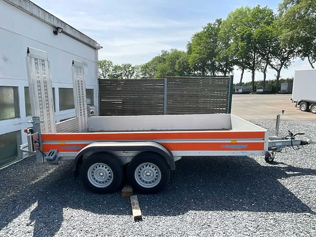 2021 wm meyer mb3535/185 alu machinery carrier car trailer - afbeelding 21 van  23