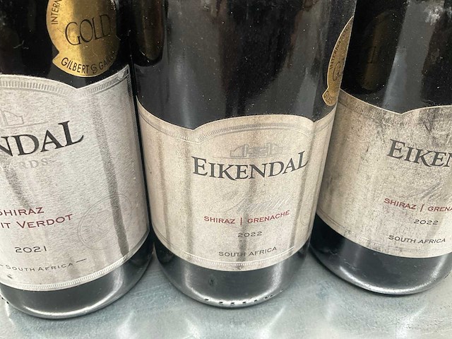 2021/2022 rode wijn eikendal (3x) - afbeelding 3 van  7