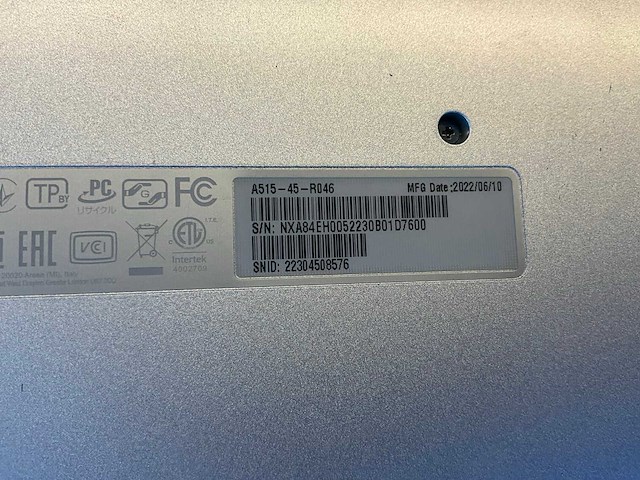 2022 acer aspire 5 laptop - afbeelding 7 van  9