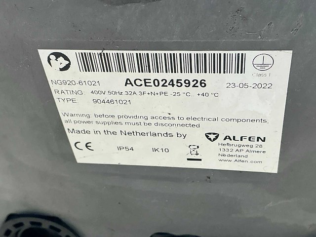 2022 alfen 904461021 autoacculader - afbeelding 3 van  3