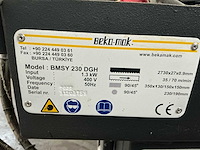 2022 bekamac bmsy 230 dgh metalen horizontale bandzaagmachine - afbeelding 7 van  10