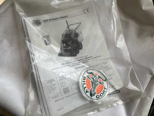 2022 billy goat kv601sp professionele bladzuiger - nieuw - afbeelding 9 van  9