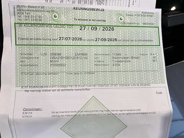 2022 bmw 218d active tourer - afbeelding 29 van  48