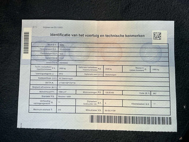 2022 bmw x3 xdrive30e personenauto - afbeelding 6 van  31