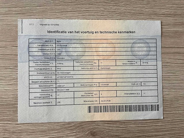 2022 bmw x5 x5 drive personenauto - afbeelding 6 van  9