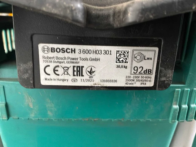 2022 bosch axt 25 tc houtversnipperaar - 45mm - afbeelding 3 van  3