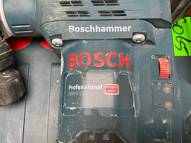 2022 bosch gsh 5 ce breekhamer 6kg sds-max - afbeelding 3 van  5