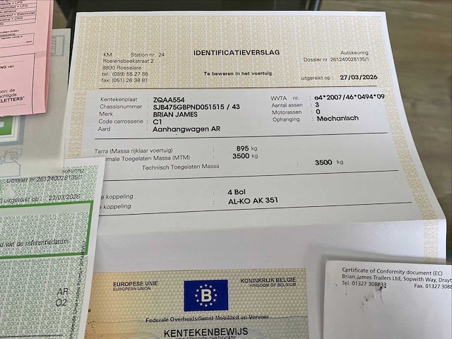 2022 brian james trailers cargo connect aanhangwagen - afbeelding 7 van  15