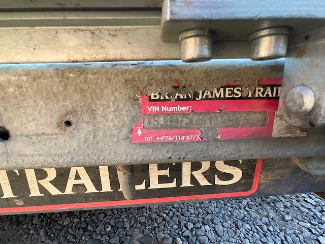 2022 brian james trailers t-02-t kieptrailer - afbeelding 5 van  28