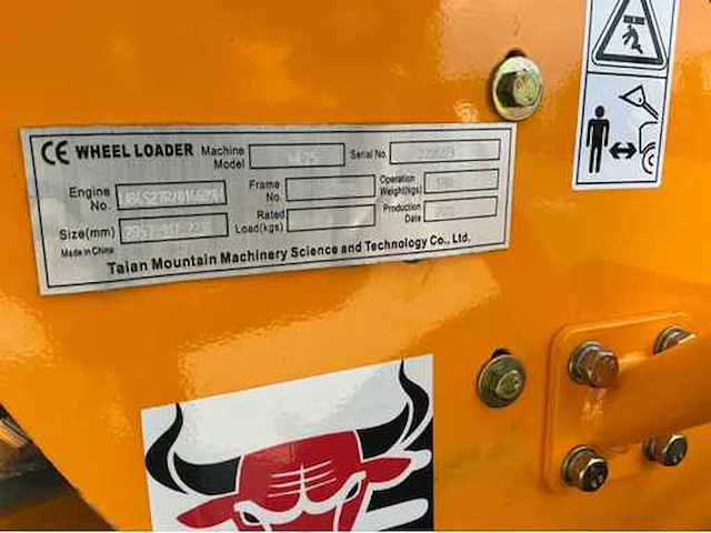 2022 bull wl25 wiellader bull - afbeelding 5 van  23