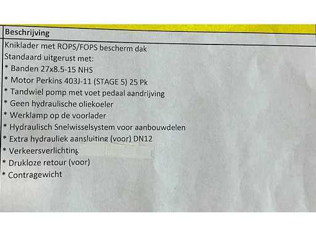 2022 bull wl25 wiellader bull - afbeelding 16 van  23