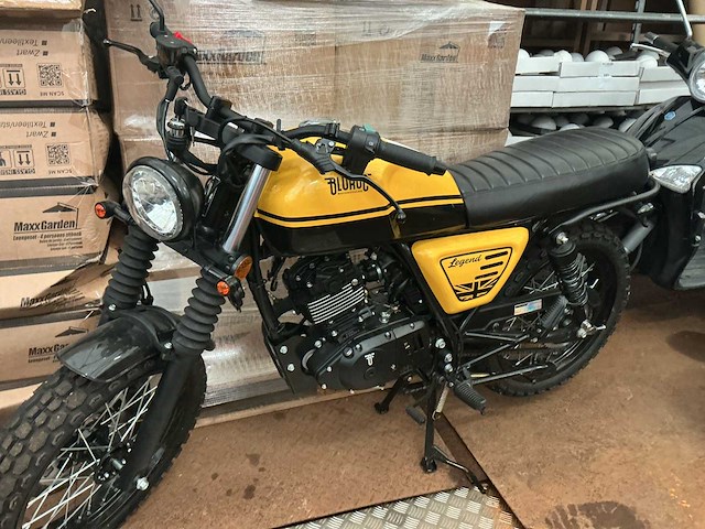 2022 bulroc 125cc bullit 125 gs legend 125 brommer - afbeelding 8 van  8