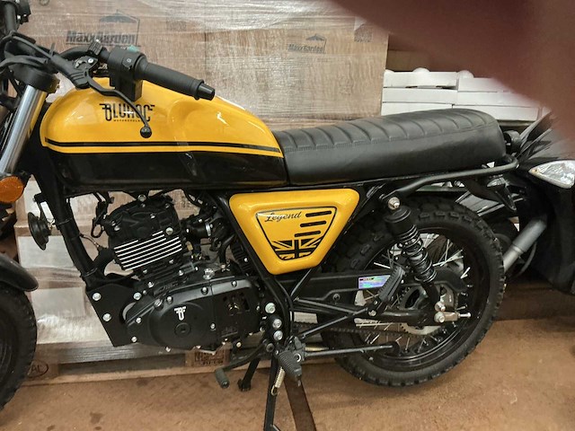 2022 bulroc 125cc bullit 125 gs legend 125 brommer - afbeelding 3 van  8