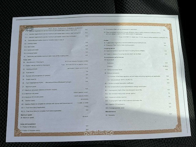 2022 byd etm6 vrachtwagen - afbeelding 19 van  26