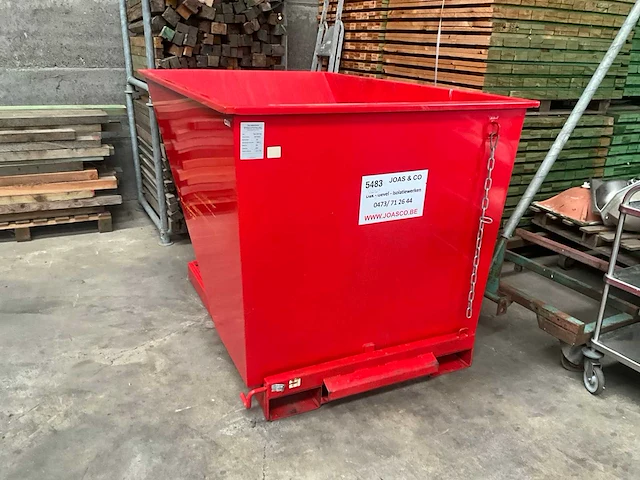 2022 cam tippo 2000 red kiepcontainer - afbeelding 16 van  16