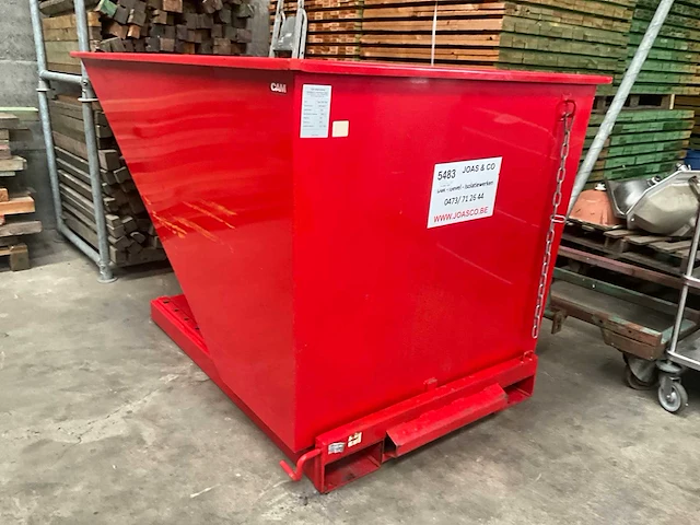 2022 cam tippo 2000 red kiepcontainer - afbeelding 11 van  16