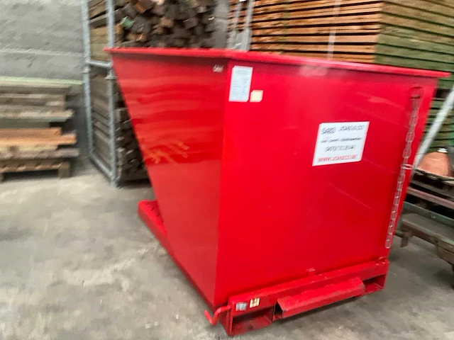2022 cam tippo 2000 red kiepcontainer - afbeelding 12 van  16