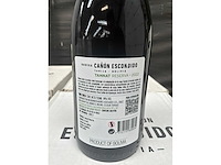2022 canon escondido tannat reserva rode wijn (26x) - afbeelding 3 van  3