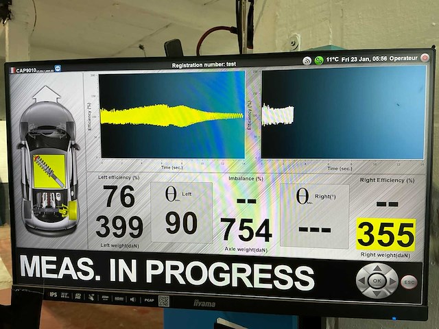 2022 capelec cap9010/cap9020 remmen/schokdemper testbank ( met faseverschuiving) - afbeelding 7 van  19