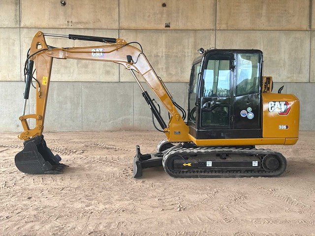 2022 cat 306 minigraafmachine - afbeelding 12 van  22