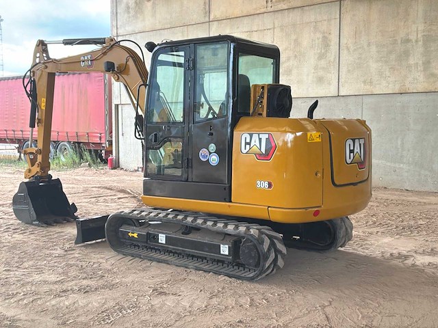2022 cat 306 minigraafmachine - afbeelding 16 van  22