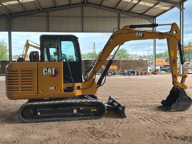 2022 cat 306 minigraafmachine - afbeelding 19 van  22