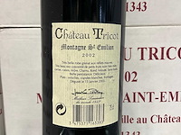 2022 chateau tricot montagne st emilion rode wijn (24x) - afbeelding 3 van  3