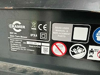 2022 cramer 82zt132 mulcher accu zitmaaier - afbeelding 6 van  9